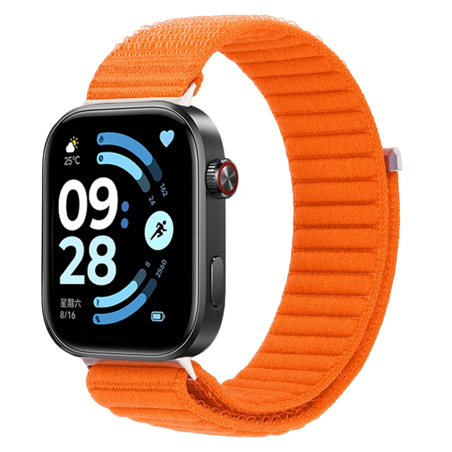 Adjustable Nylon Loop Sport Band - Premium Replacement Strap in Various Colors