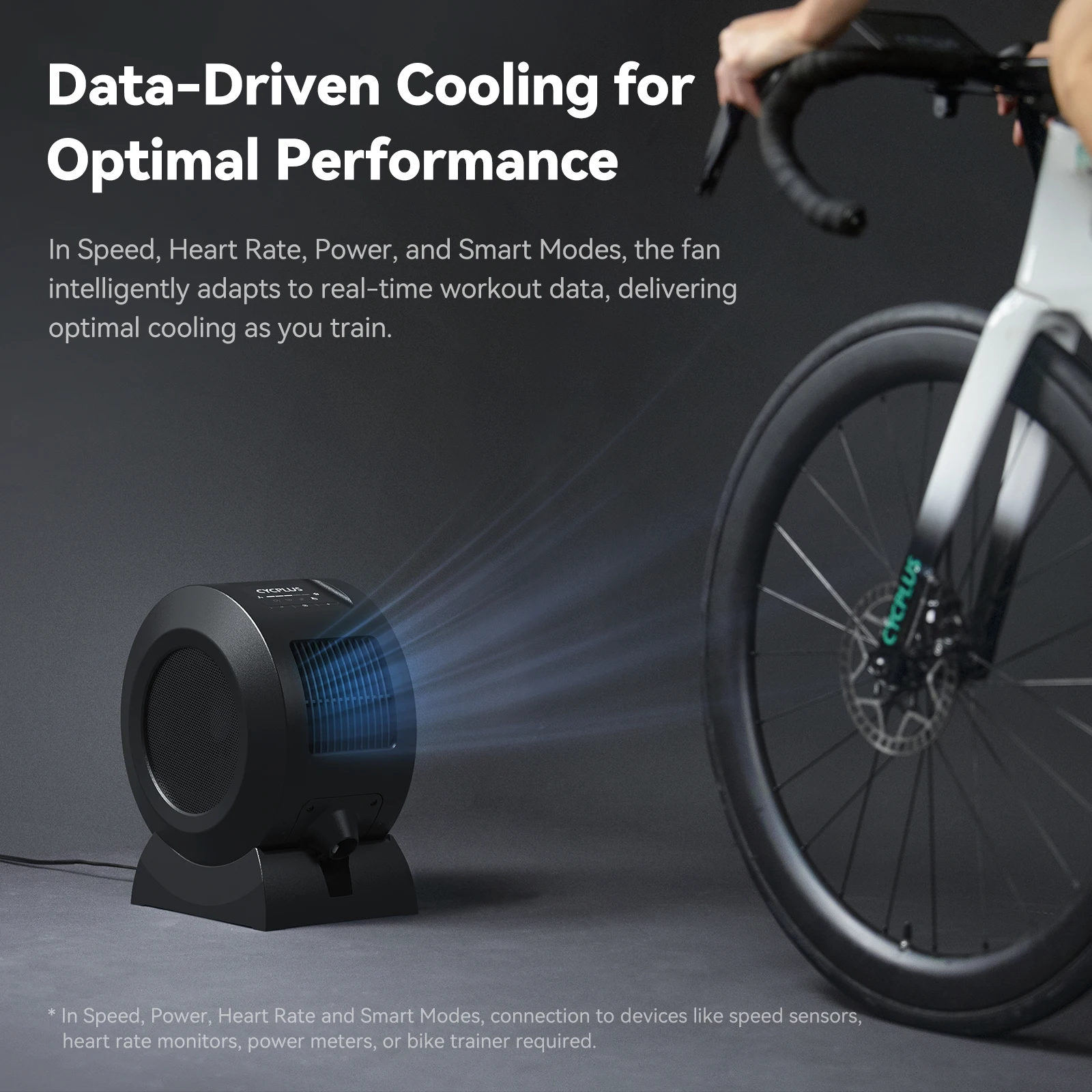 Table Fan Best Cooling Fan For Zwift KICKR Headwind Smart