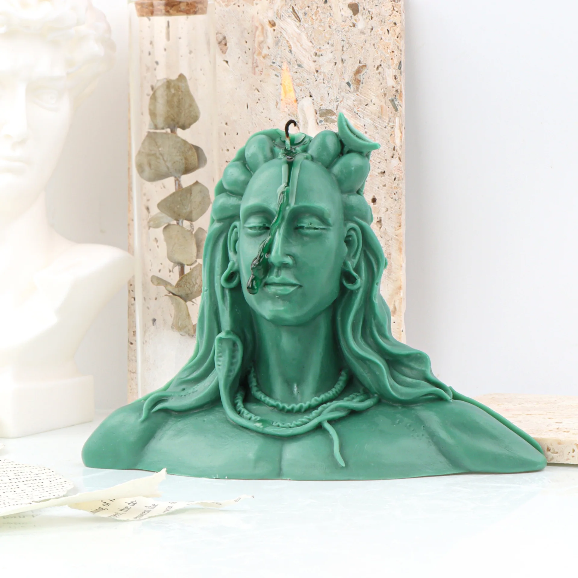 3D Nativity Scene Jesus Family Silicone Mold - DIY Candle Making, Resin, Soap, Chocolate Mold For Christmas Decorations