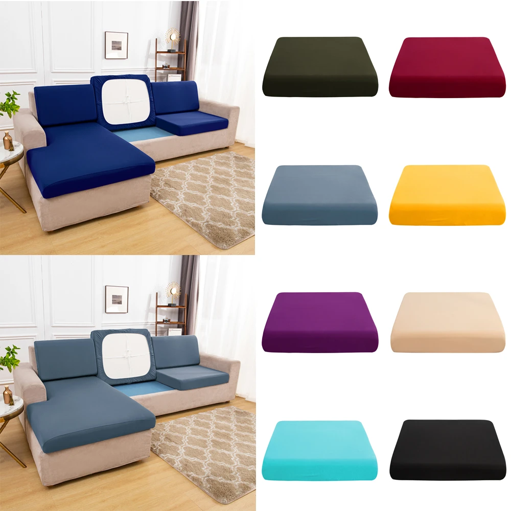 Elastic Sofa Seat Cushion Cover Cushion Covers Living Room Sofa