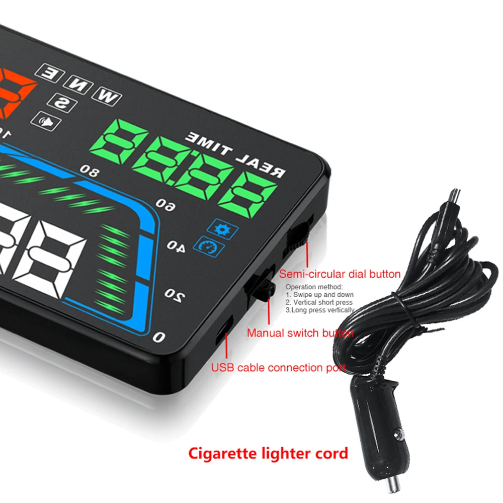   GPS  ð,  ÷, Q7  , ڵ HUD ÷, ڵ ׼, 5.5 ġ