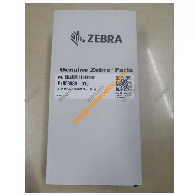 Original New Thermal Printhead P1058930-010 untuk Zebra ZT410 ZT411 300Dpi  Barcode Printer Print Head