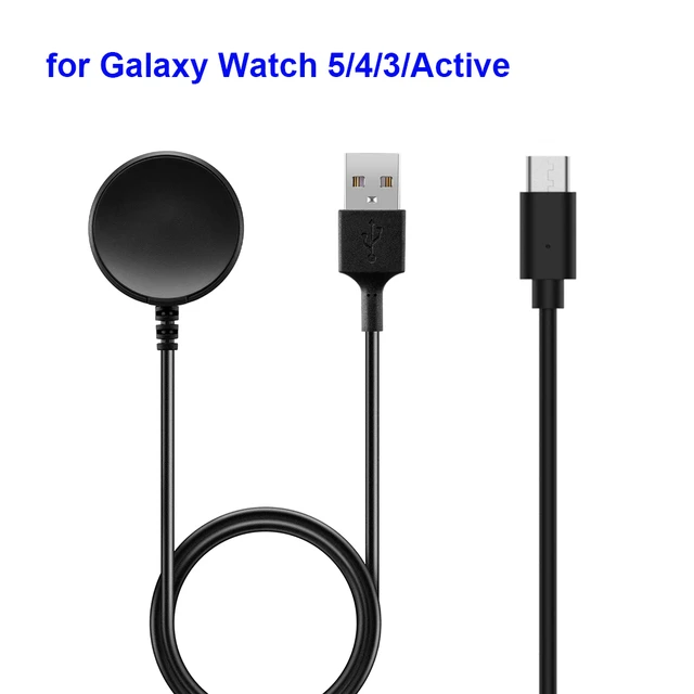 Type C Usb-Oplader Voor Galaxy Horloge 5 Watch5 Pro/Horloge 3/4 Opladen  Magnetische Kabel Voor Samsung Actieve 1/2 Smartwatch Charger - Aliexpress