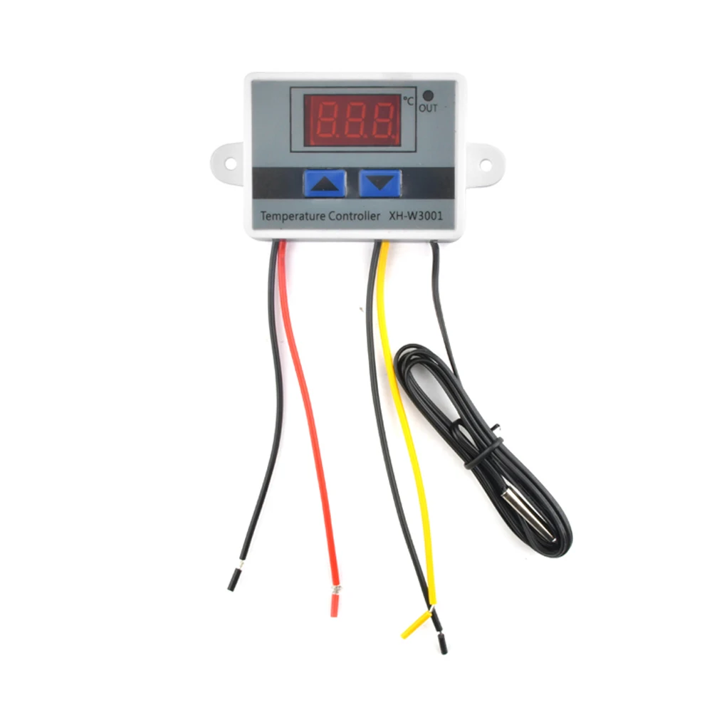 

XH-W3001 Digital Control Temperature Microcomputer Thermostat Switch Thermometer New Thermoregulator DC12V/24V AC220V