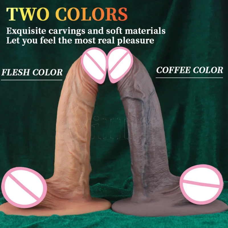 Long Dildo Realistic Dick Woman Dildos Masturbator For Women Soft Silicone Suction Cup Big Penis Anal Sex Toys Gay Lesbian