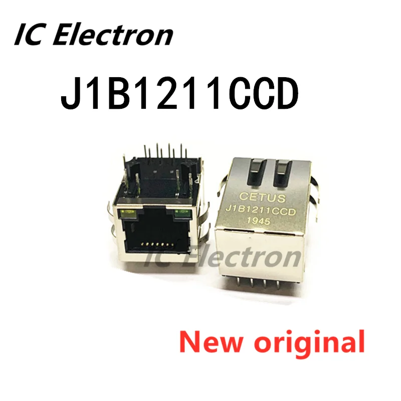 

5 шт./партия, сетевой соединитель J1B1211CCD J1B1211 RJ45