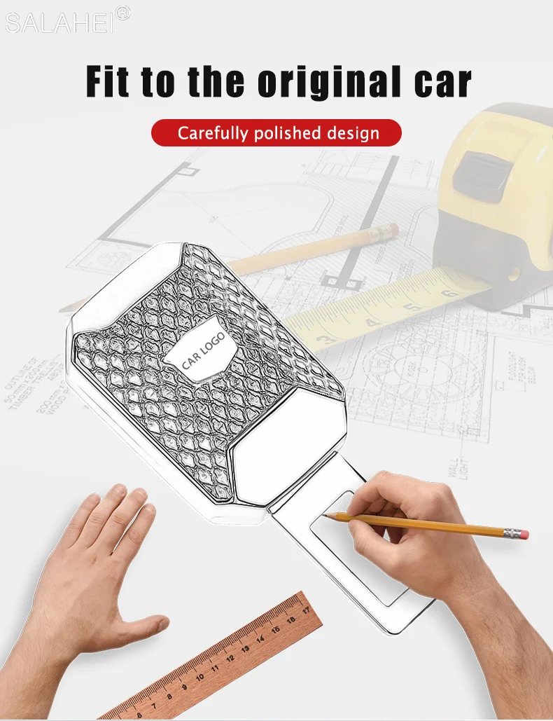 1/2pcs Car Safety Belt Plug