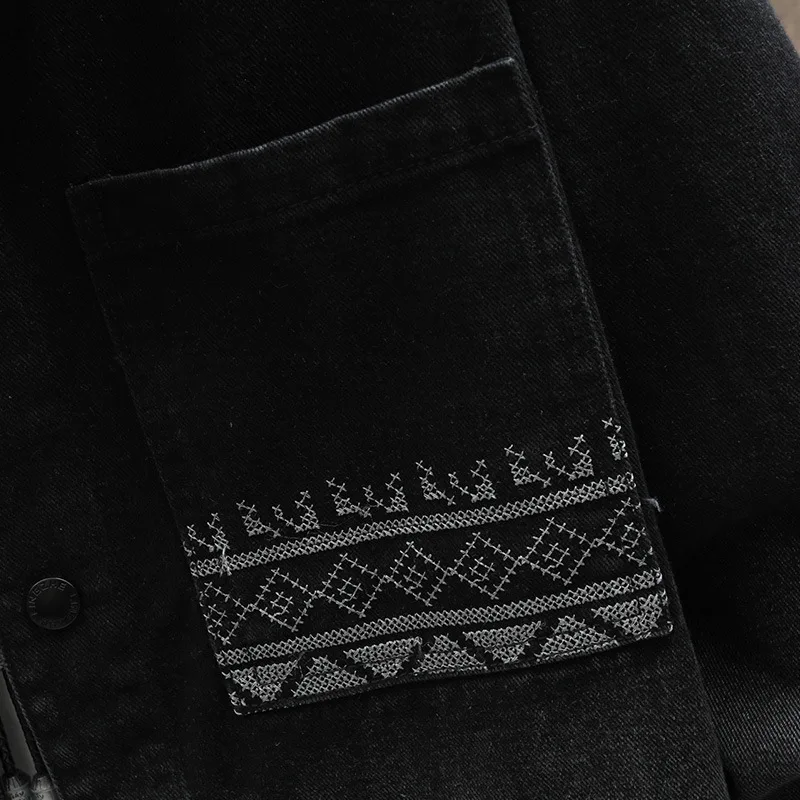 men's loose denim jacket 5