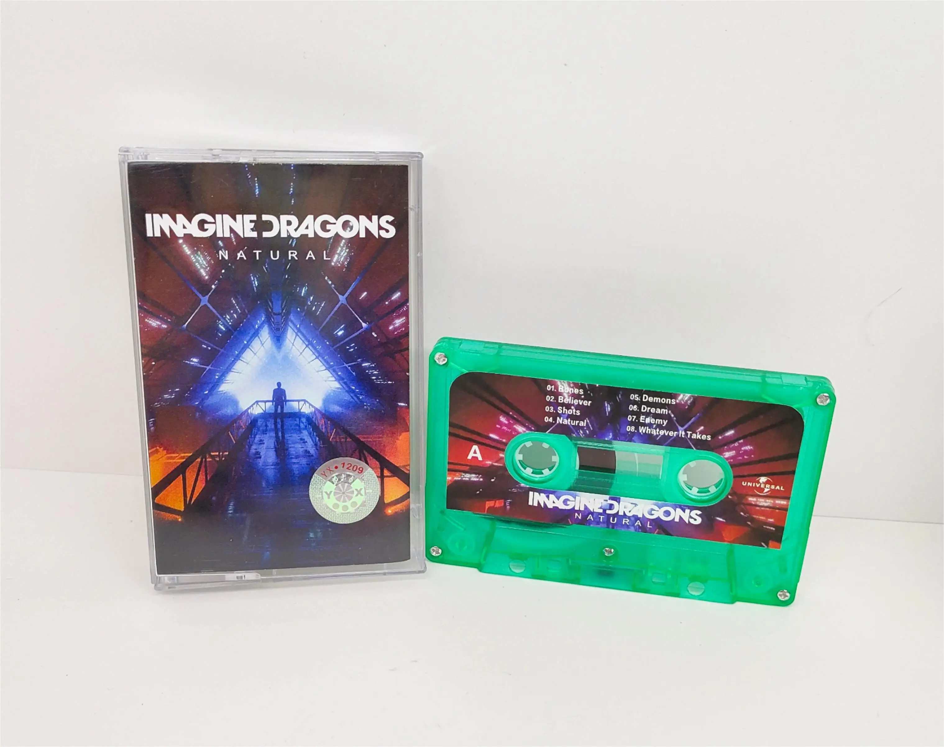 

Vintage Imagine Dragons Music Magnetic Tape NATURAL Album Cosplay Cassettes Walkman Car Recorder Soundtracks Box Collection Gift