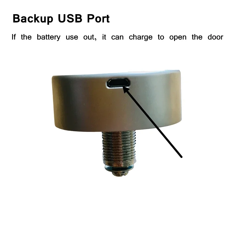 Description Picture 4 of itemSmart Biometric Fingerprint Wooden Door Lock Digital Electronic Security Anti-theft Alarm File Drawer Office Cabinet Zinc Alloy