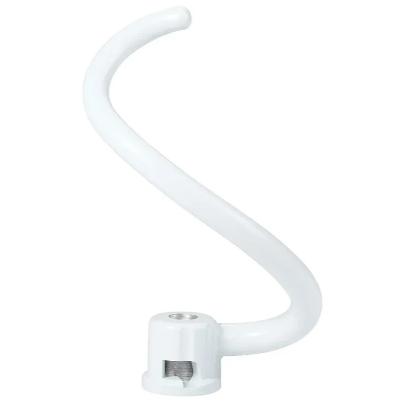 Coated Dough Hook Attachment for KitchenAid Stand Mixer Bowl Spiral Coated Metal Dough Hook for KV25 Series