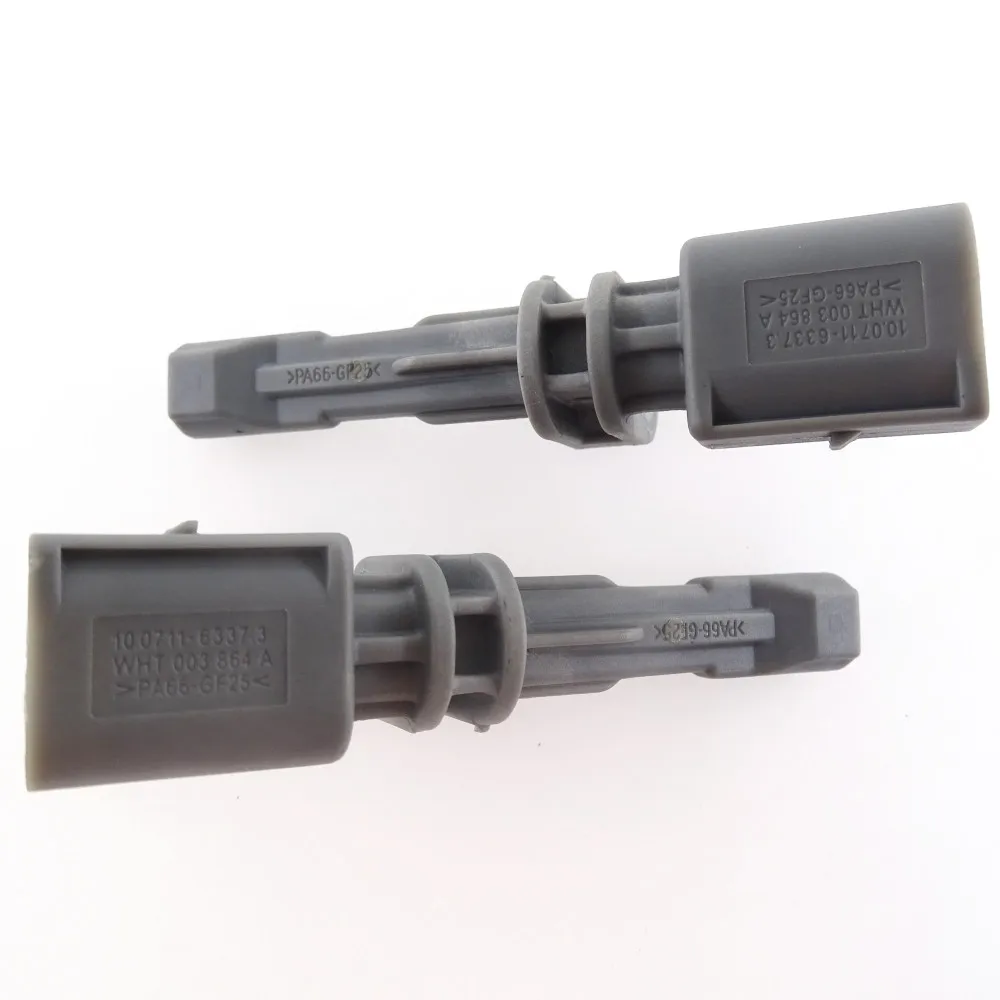 2Pcs WHT003864A Rear ABS Wheel Speed Sensor For Audi A3 S3 Q2 TT/TTS VW