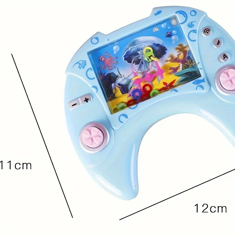 무작위 1pc 수중 링 초승달 물 게임 기계