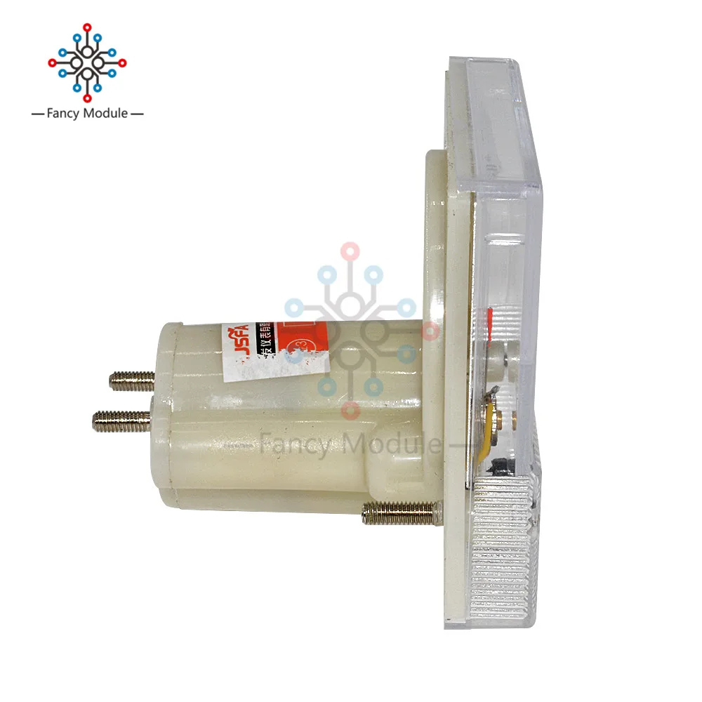 전문 전압계 DC 0-30V 0-50V 아날로그 볼트 패널 전압 측정기 패널 기계식 포인터 전압계 게이지 측정 도구