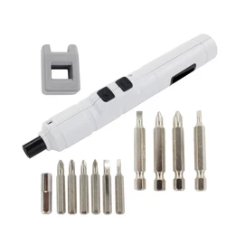Mini tournevis électrique USB sans fil, perceuse à batterie avec Kits d'embouts, ensemble de tournevis à arbre Flexible, outil électrique 