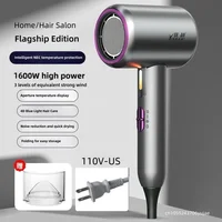 Nouveau sèche-cheveux pliant Portable 2300W haute puissance température constante Ion négatif maison Salon de coiffure dortoir sèche-cheveux 220V 6