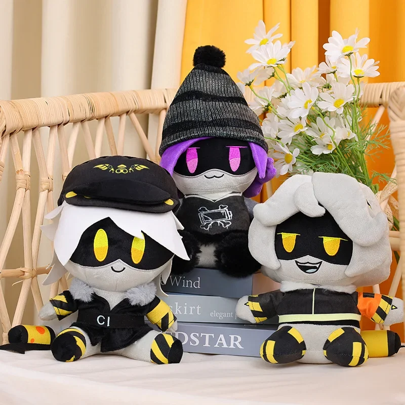 MURDER DRONES Plush Toys Cute N V Stuffed Dolls UZI Cartoon Animation Character Plushie Pillow Kids Birthday Christmas Gifts bojji prince plush toys kage bojji stuffed dolls cartoon ranking of kings plushie figure pillow kids birthday christmas gifts