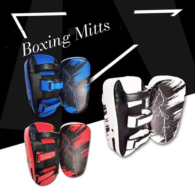 1 Pair Boxing Mitts Training Target Focus Punch Pad Combat Taekwondo Boxer Pads Kick Bag Karate Combat Thai Glove Equipment