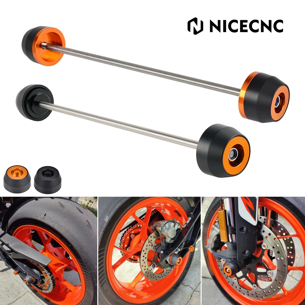 Per Ktm 890 Duke R 790 Duke Anteriore Assale Posteriore Cursori Forcella Crash Slider Per Ktm 890 Duke R 790 Duke 2018 2019 2020 2021 2022 2023