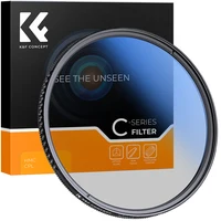 K&F Concept MC CPL Circular Polarizer Filter Ultra Slim Multi Coated 37/43/46/49/52/55/58/62/67/72/77/ 82mm With Cleaning Cloth 1