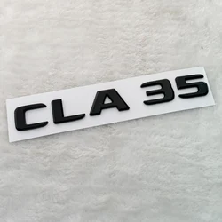 3D Lettering ABS Emblem for Car Fender and Trunk - Turbo 4matic Design Edition (CLA35 Black)