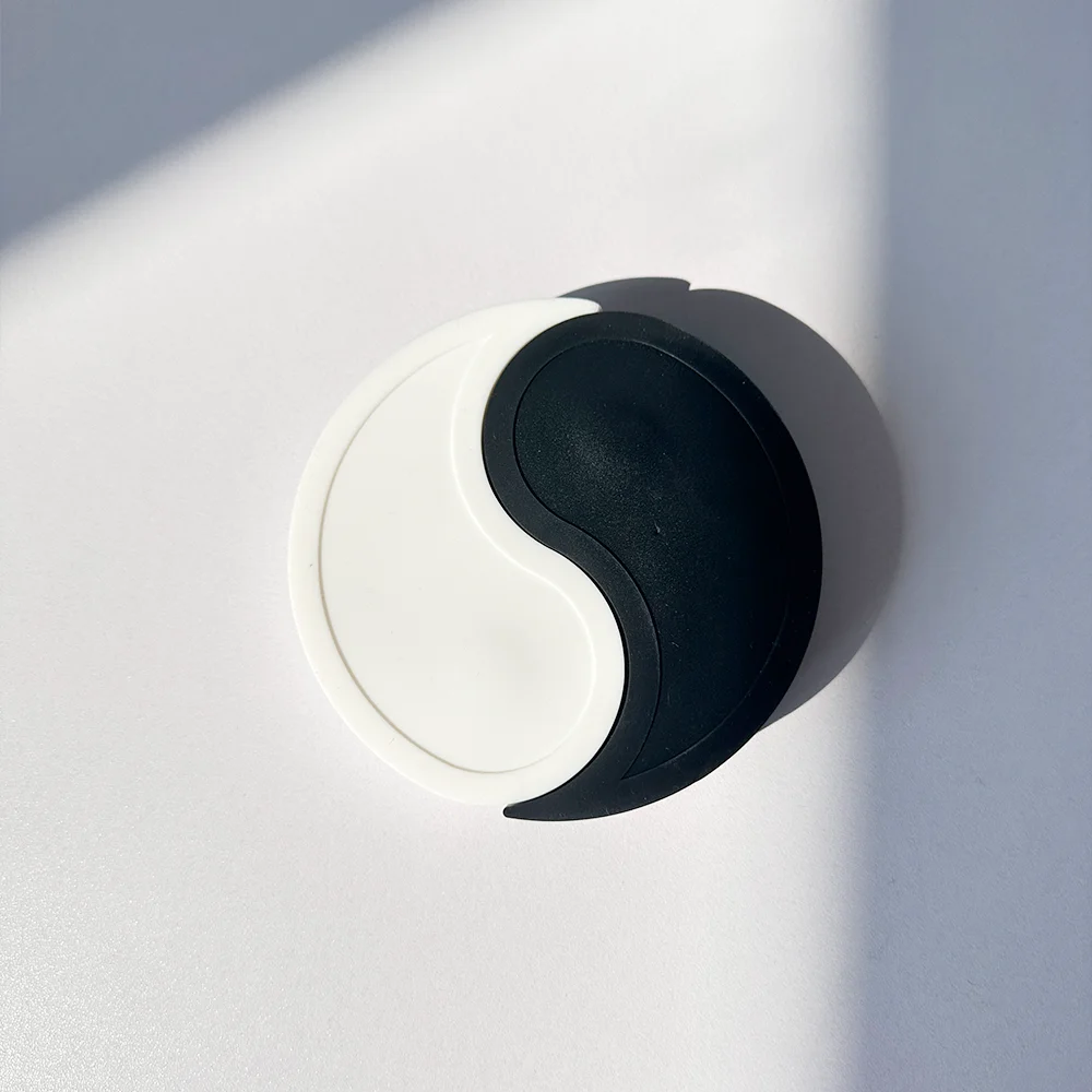 Tai Chi ashtray silicone Chinese style ashtray can be separated for easy and portable cleaning