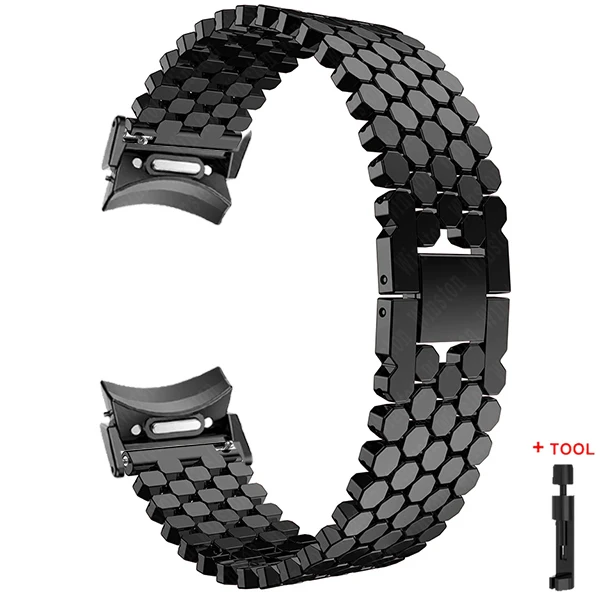 Stainless Steel Strap Metal Bracelet Watchband