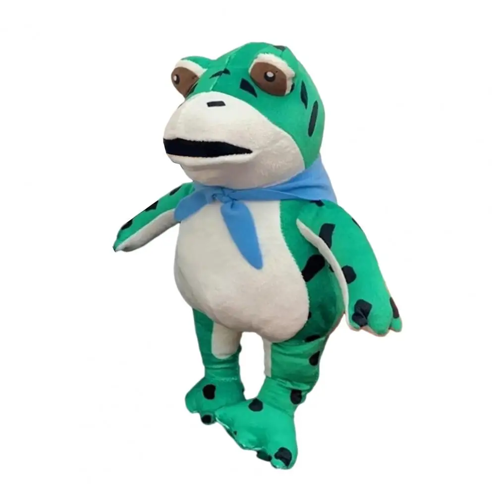 Frog Plush Doll Keychain Cute Frog Plush Toy Soft Stuffed Doll for Kids Soothing Companion Birthday Gift for Girls Cartoon Frog 20cm ridley metroid plush toys cartoon dinosaur metroid dread peluche doll cute stuffed soft animals dinosaurs toy for kids gift