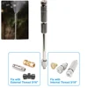 20cm 3/16" Flexible Mister Nozzle Extensions, Brass Mist Rod Bendable Extended Pole 10/24 UNC for High Pressure Misting Fittings 4