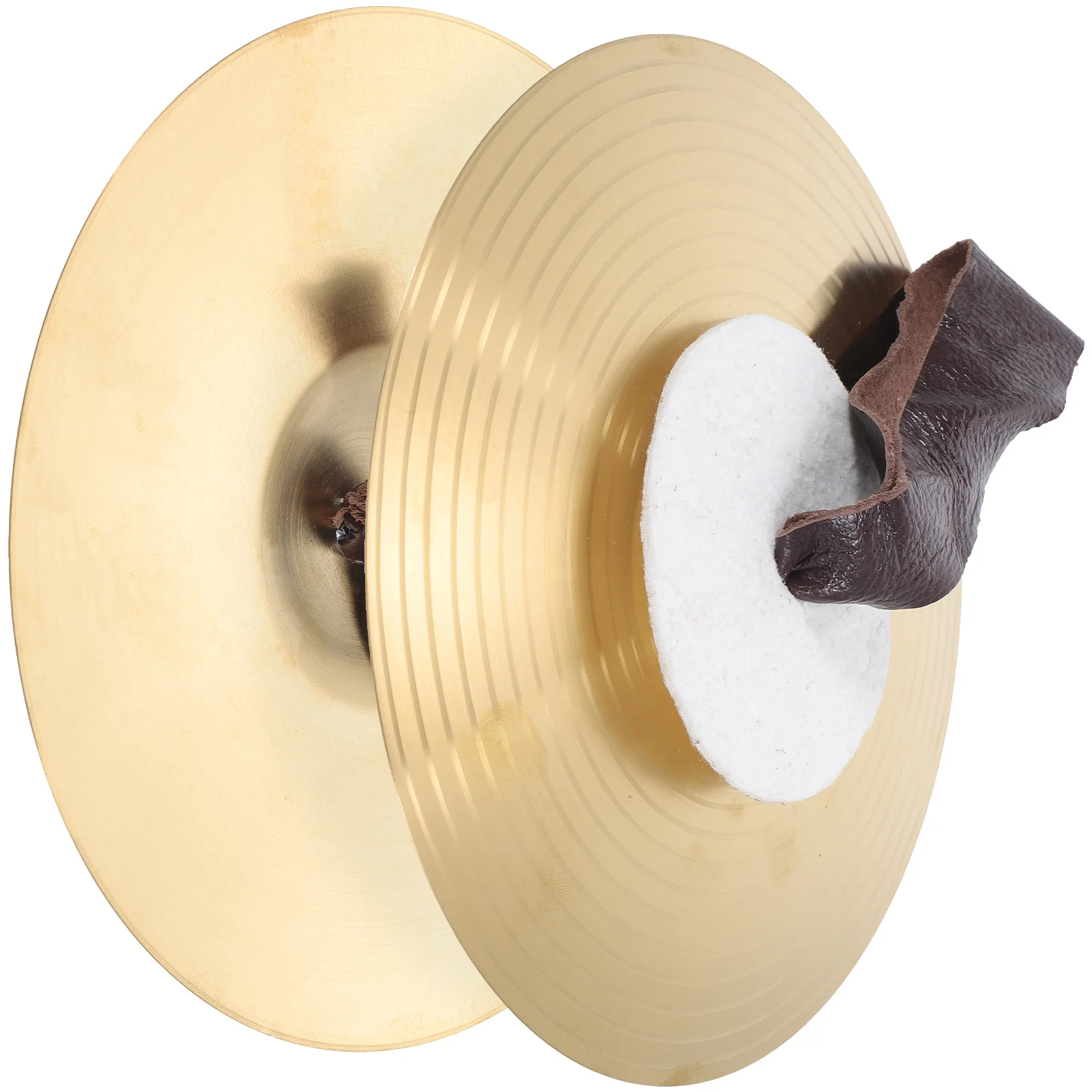 Small Alloy Hand Cymbals 8-inch cymbals Band Percussion Musical Instrument Band Army cymbals Performance