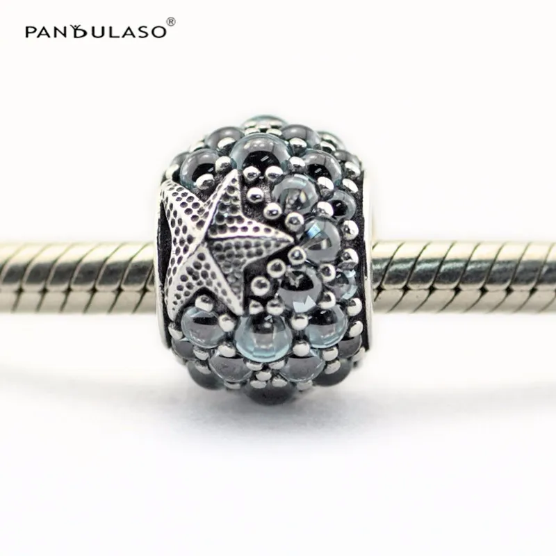 

Oceanic Starfish Charm Christmas Joyas Plata De Ley 925 Autentica Woman 2022 New Collection DIY Luxury Accessories