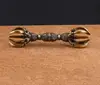20.5cm 8" Copper Five-pronged vajra gokosho Tibetan buddhism artifact 5