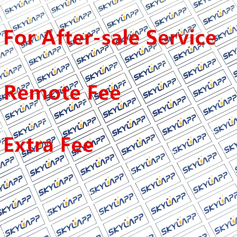 After-sale Service / Extra Fee / Remote Fee