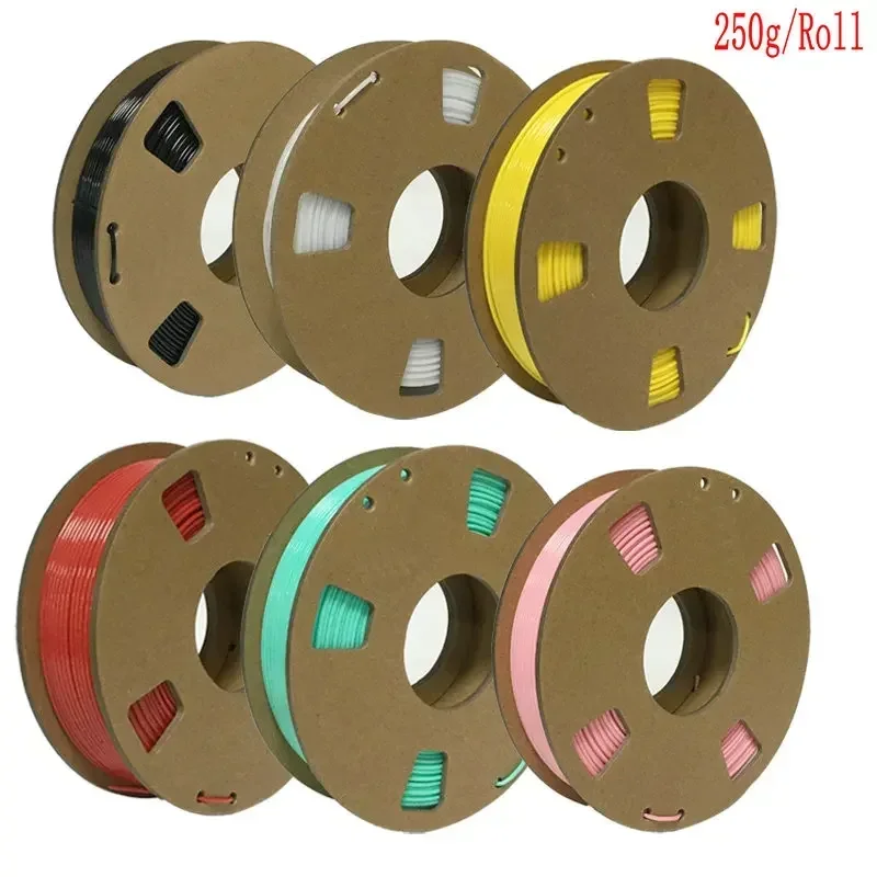 3D Printer Filament, Toughness PETG Filament 1.75mm, 3D Printing Filament 250g Spool(0.55lbs)