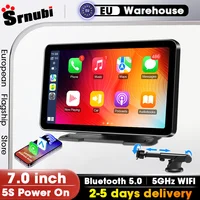 Srnubi – autoradio Carplay Android Auto, 7 pouces, WIFI 5G, lecteur vidéo multimédia, Bluetooth 5.0, Plug and Play, Navigation automobile 1