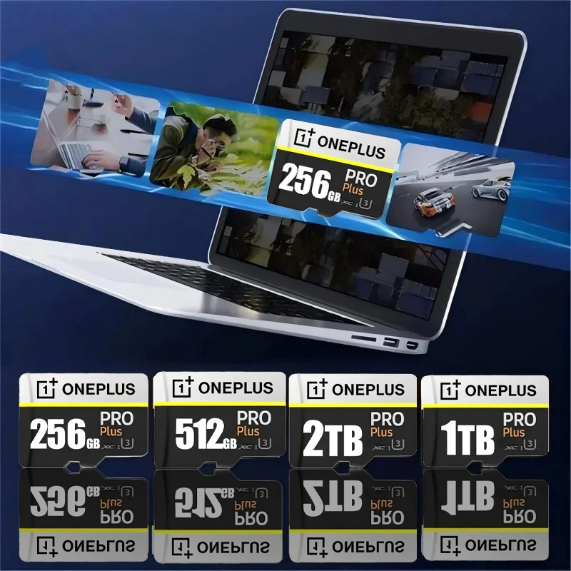 원플러스 고속 마이크로 TF SD 카드 2TB 미니 메모리 카드 1TB 512GB 실제 용량 카드오 메모리아 128GB 닌텐도 스위치 엑스박스용