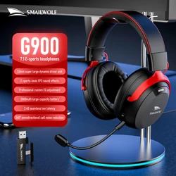 SMAILWOLF L80 Multi - Mode Lightweight Gaming Headset with Microphone (G900 Black)