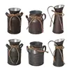 Durability Metal Gardening Can Rustics Milk Can Flower Holder Decoration 6XDE 2