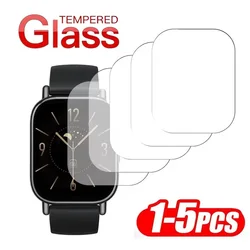 Premium Tempered Glass Screen Protector - 5 Pcs Glass (Redmi Watch 5 Active)