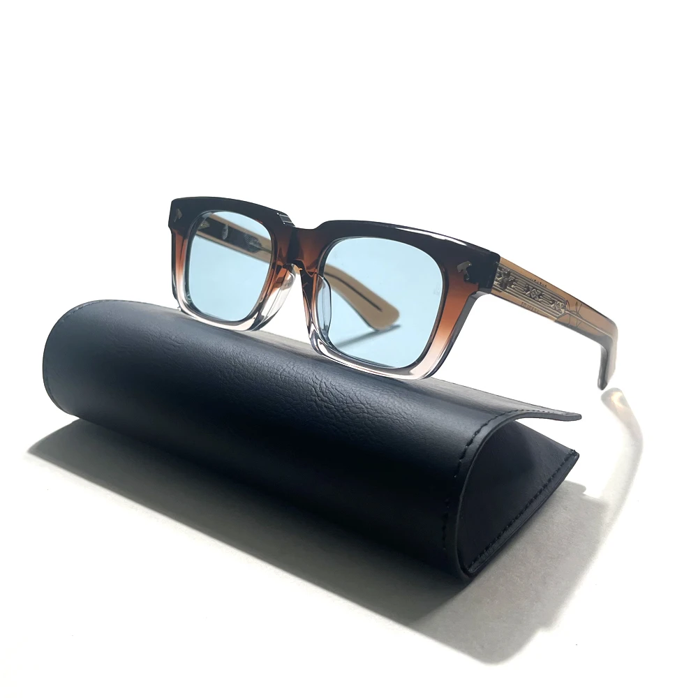 

New QUENTIN Sunglasses For Men Square Acetate Top Quality Luxury Sun protection Driving Classical Design Women UV400 Eyeglasses