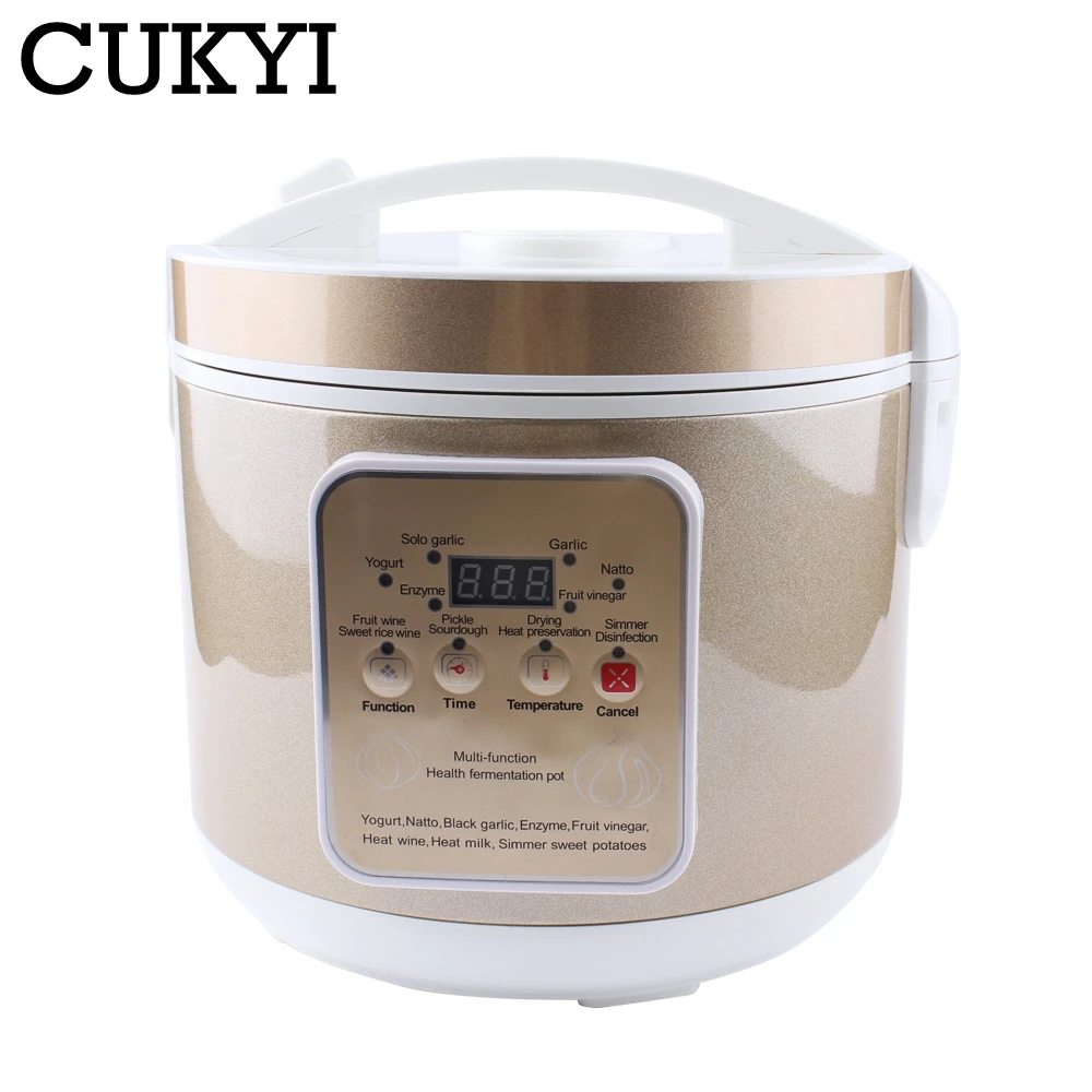 Yogurt Maker 6L Automatic Fermentation Machine Garlic Dryer Enzyme Wine Maker Natto Making