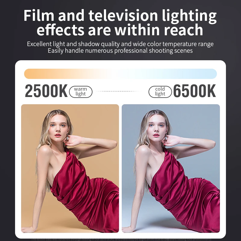 Dual Color Temperature Photography Light 4