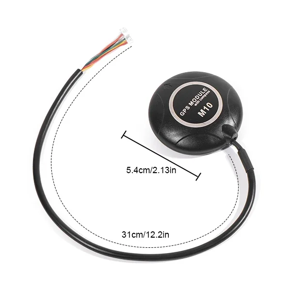 Module GPS M10 pour drone - Haute précision 1.5m CEP, 10Hz, multi-constellation