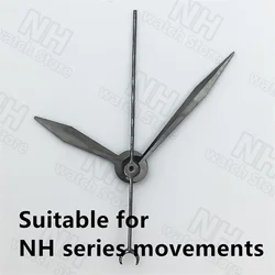 Metallic Trident Watch Hands in Blue, Silver, Gold, and Gunmetal Tones (Black For NH)