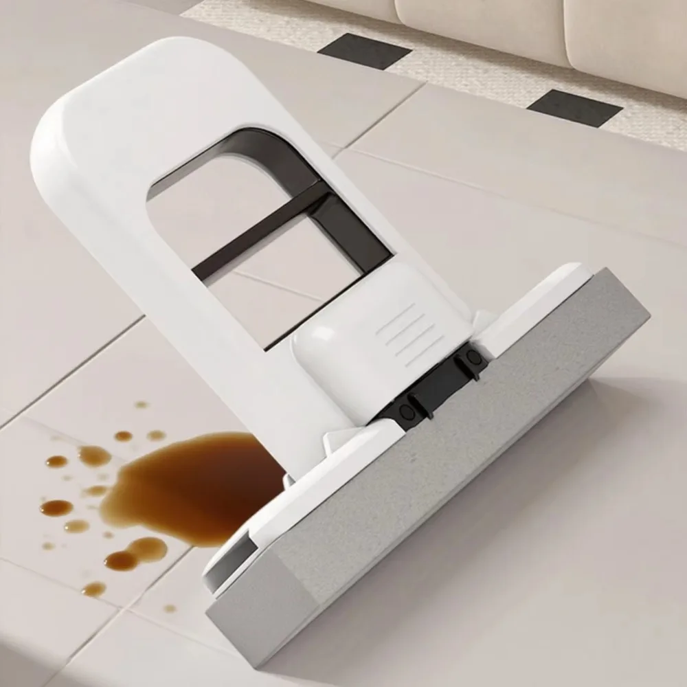Multi-purpose Foldable Handheld Mop Portable One-hand Operation Cleaning Mop Lightweight Mini Desktop Mop Kitchen