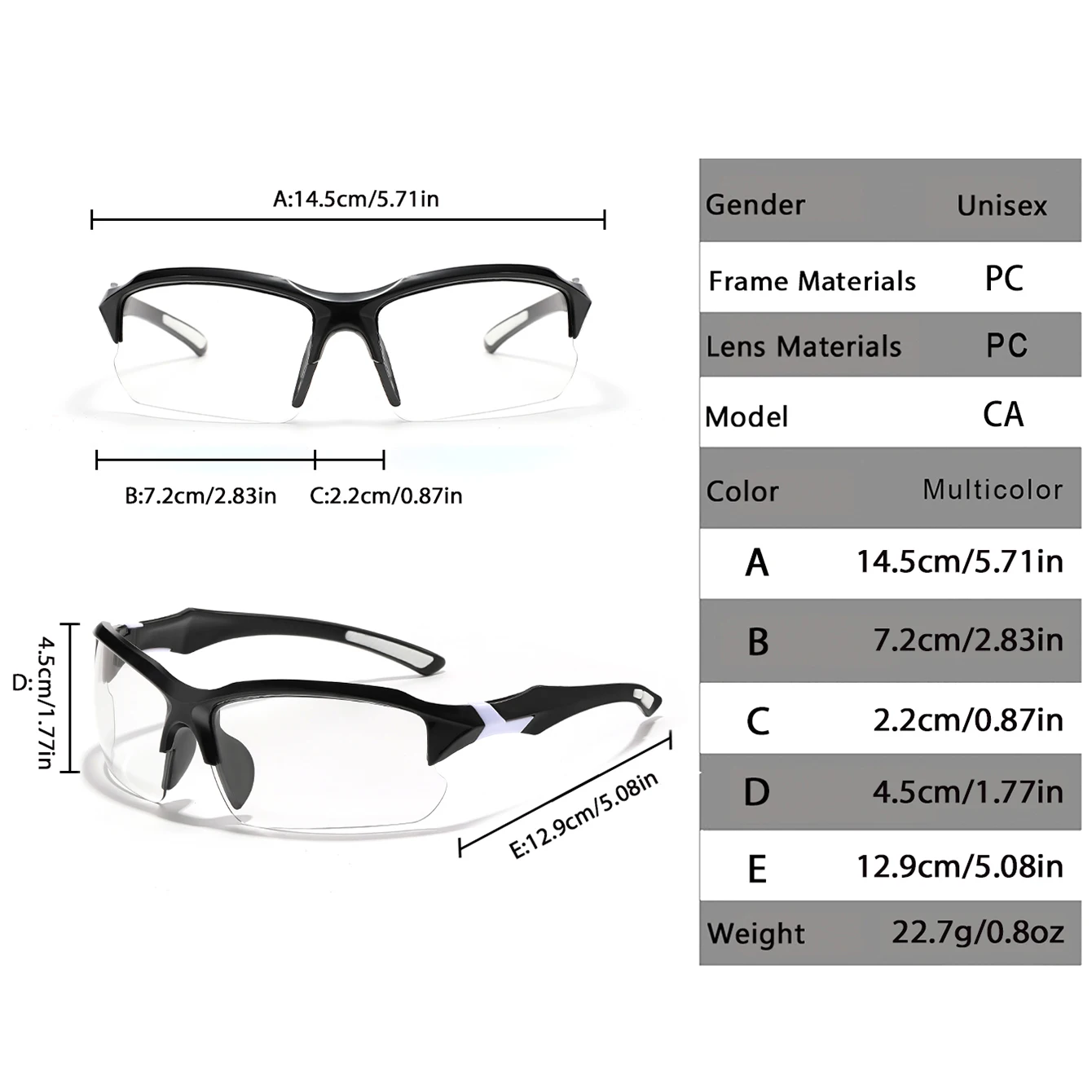 Cycling Sunglasses Photochromic Outdoor Men And Women