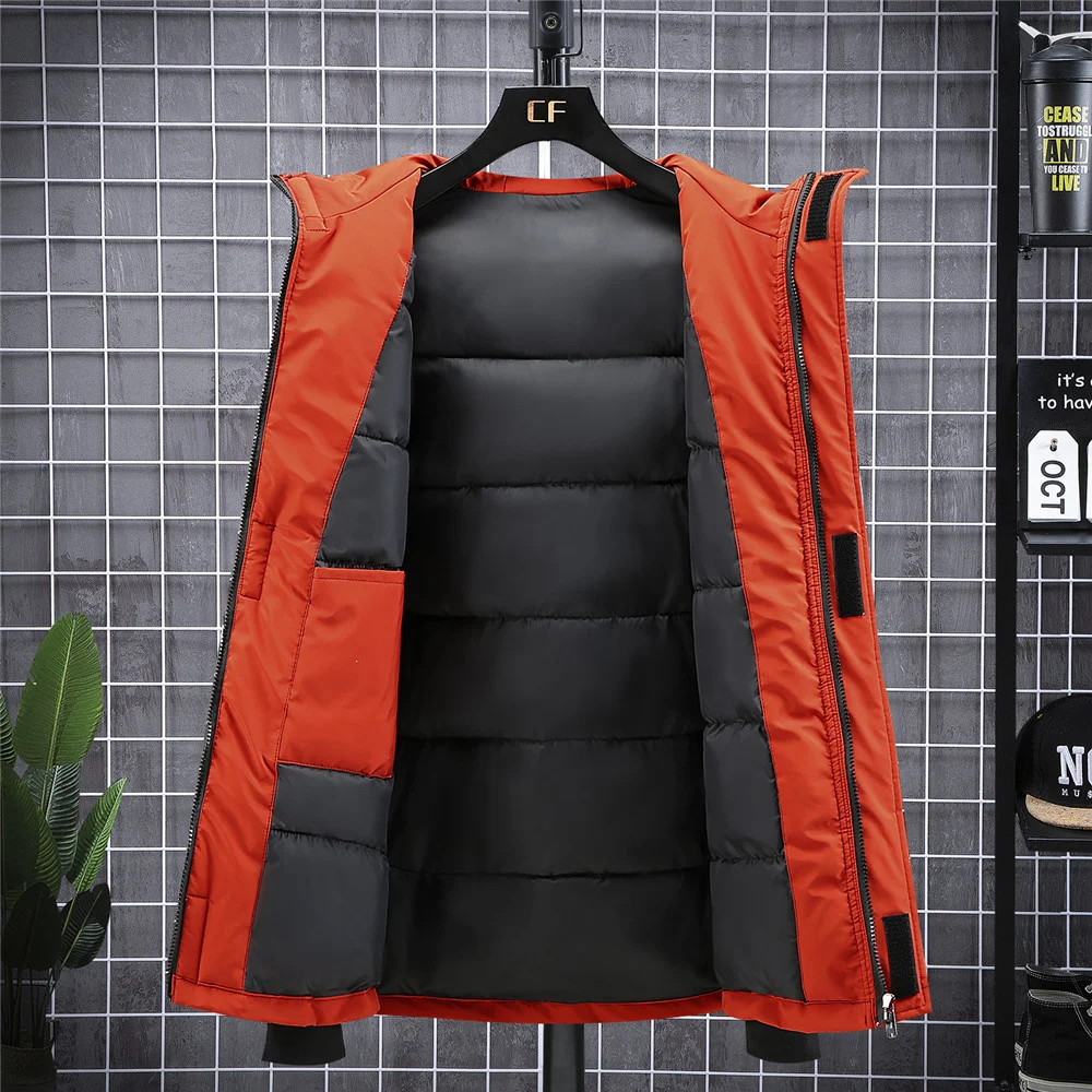 Рисунок 3 - Мужская зимняя парка с капюшоном