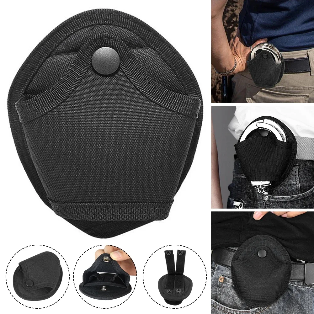 Shackles Holder tactical handcuffs Handcuffs Molle Pouch Shackles Case Universal Holster Quick Release Standard Cuffs for Vest