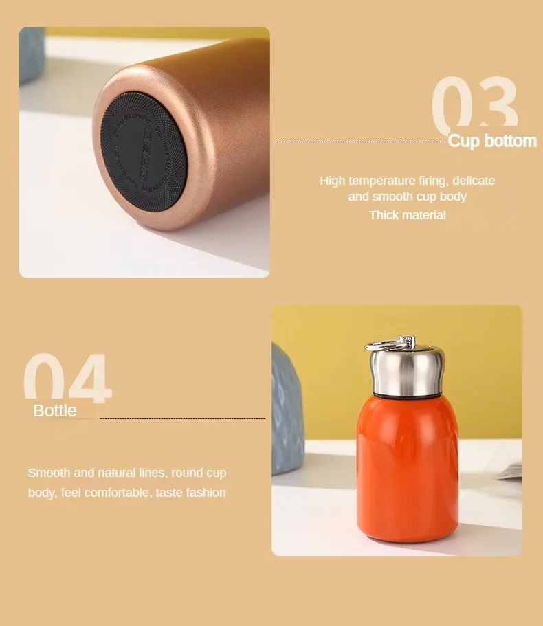 Stainless Steel Travel Mug - Keeps Drinks Hot Or Cold For Hours 1Pc 350Ml