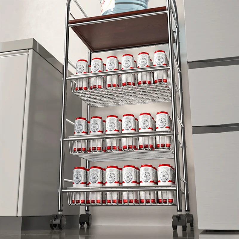 Home Kitchen Storage Grocery Cart Organizer Service Beauty Salon Trolley Auxiliary Spa Trolly Islands Bathroom Island Furniture